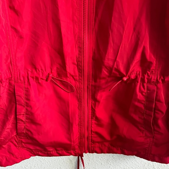 NWOT Armani Exchange Women's Red Utility Parka Jacket Size M Style 8NYK20 - Picture 3 of 14